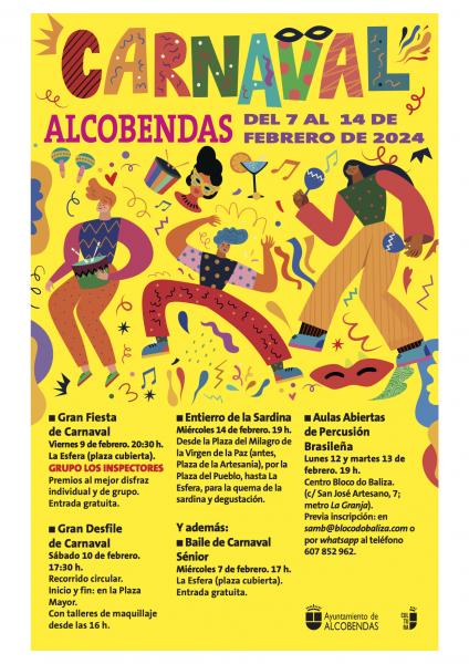 Dos bailes de disfraces y un Gran Desfile en el Carnaval de Alcobendas 9