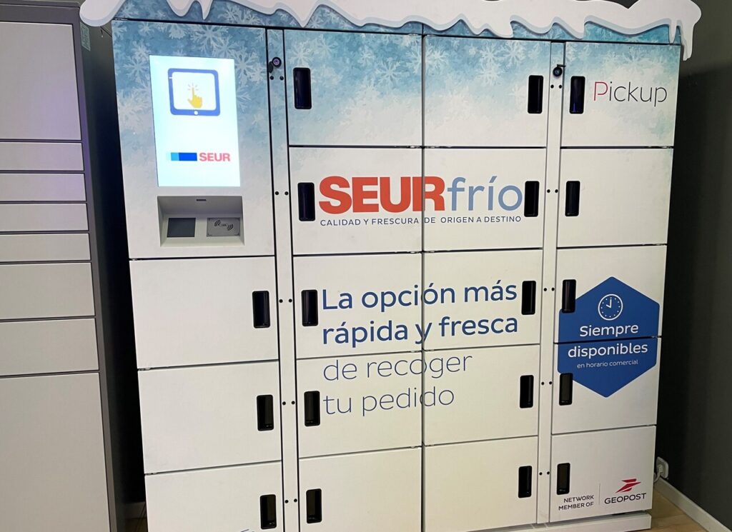 SEUR estrena un locker en ABC Serrano para productos refrigerados 1