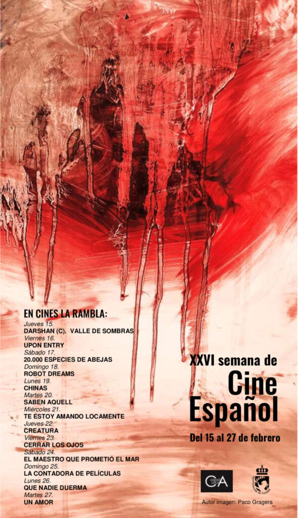 Programa de la XXVI Semana de Cine Español de Coslada: 13 películas de los Goya 1