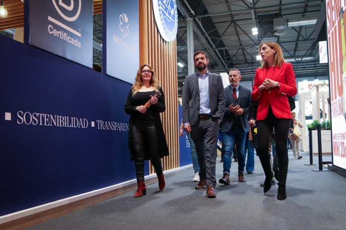 Candelaria Testa acude al Salón Gourmets de IFEMA