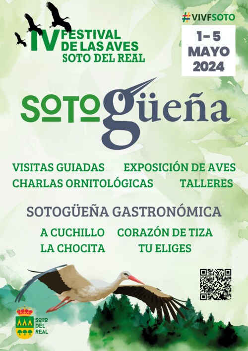 El IV festival de las aves Sotogüeña llega con novedades gastronómicas a Soto del Real 1