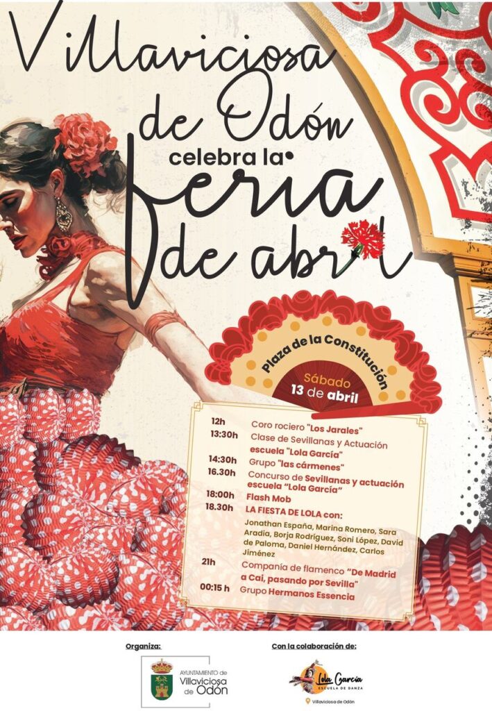 Actuaciones y música en directo en la Feria de Abril de Villaviciosa de Odón 1