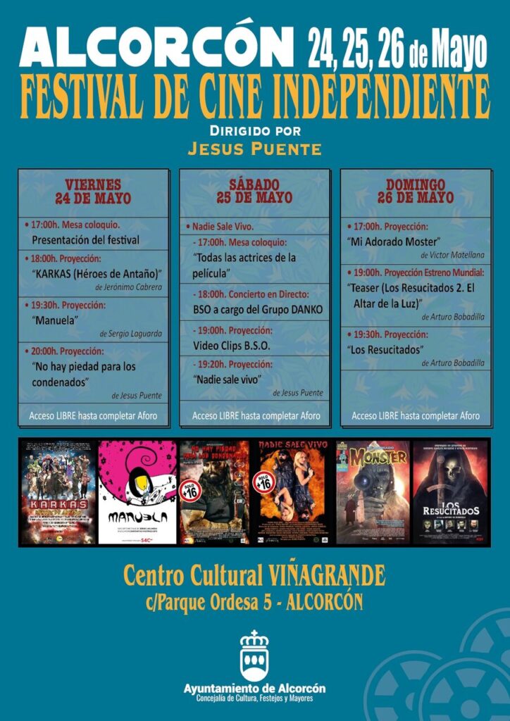 El Centro Cultural Viñagrande acogerá el I Festival de Cine Independiente de Alcorcón 1