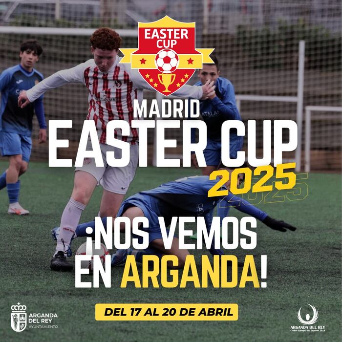 Arganda del Rey acogerá la segunda edición de la Madrid Easter Cup en 2025 1