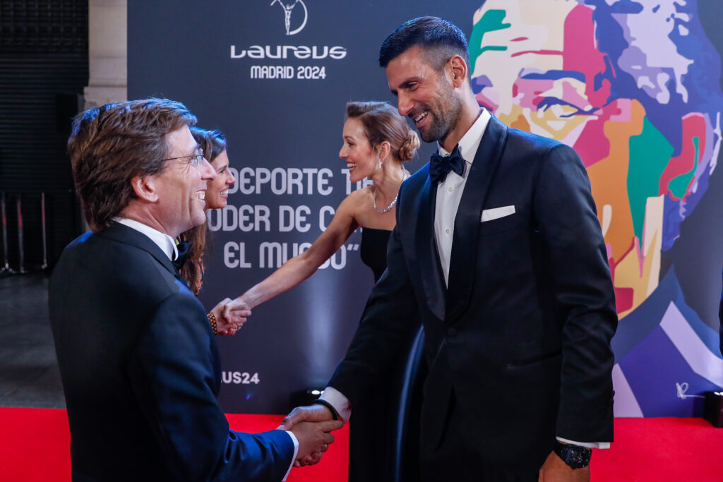 Bellingham, Bonmatí, Djokovic, Billes, Alcaraz, Ayuso, Almeida... las mejores imágenes de los Premios Laureus 2024 2